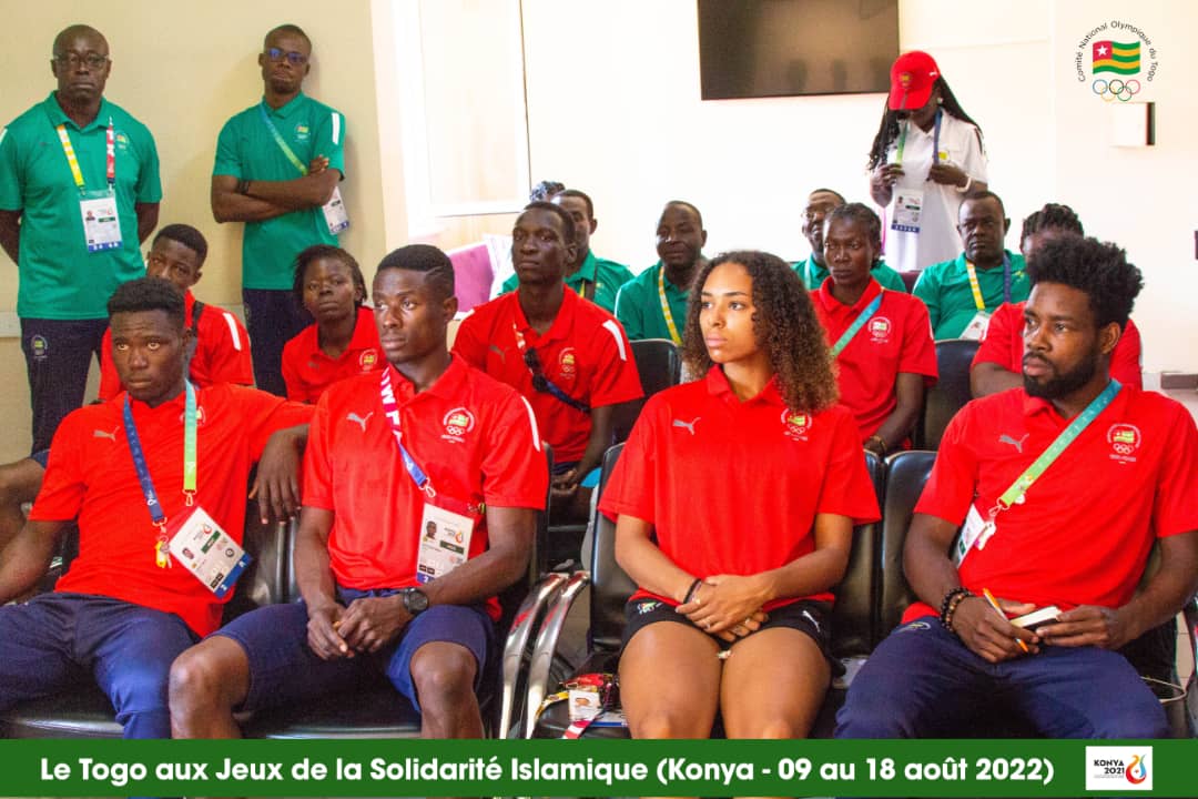 LidiBessi's tweet photo. Mes encouragements à nos athlètes actuellement en Turquie pour représenter le Togo aux 5èmes Jeux de la Solidarité Islamique à Konya.
En toute espérance pour la Patrie🇹🇬
@cnotogofficiel https://t.co/CH2n83GKj6