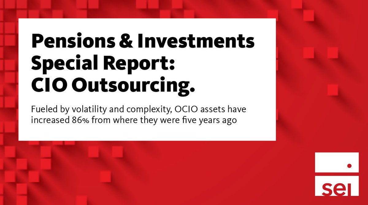 Increased volatility has underscored the need for an experienced OCIO, according to the <a href="/asset_mgmt/">Pensions&Investments</a> special report. Learn why some OCIO providers may be better prepared. #OCIO seic.com/institutional-…