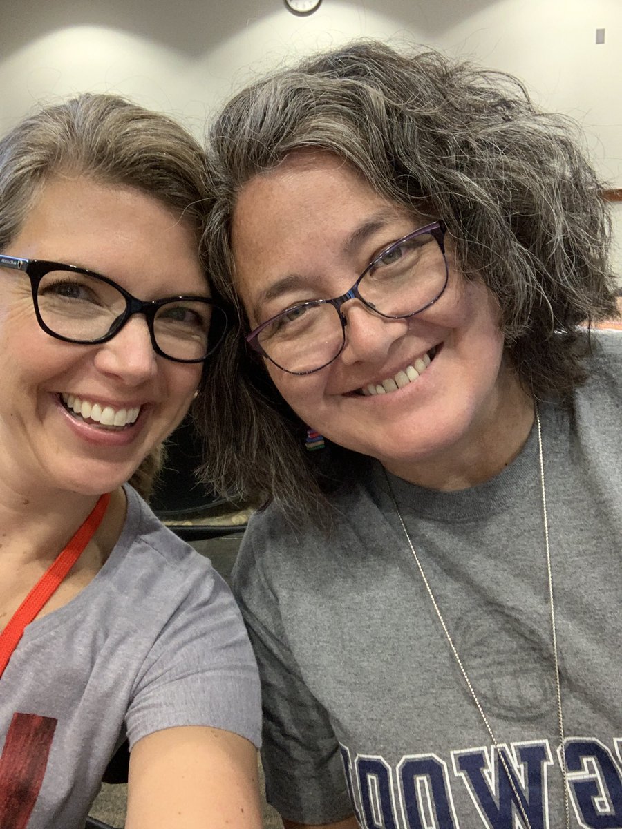 Professional Development Day!  ❤️🖤💚💛Library Data, UDL, the portrait of a graduate… many great topics. Thanks to all who presented! 😊📚👏#vaasl #ghsteamlibrary