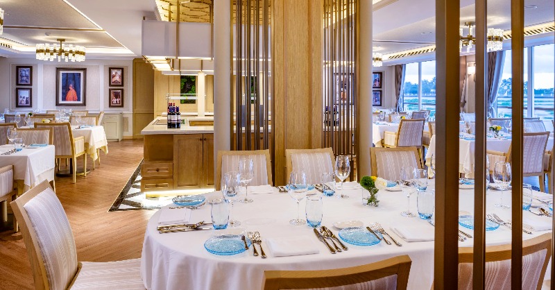 VikingCruises's tweet photo. We recently welcomed guests on board our newest river ship, the Viking Saigon, now sailing the Mekong River. With only 80 guests, the ship offers an intimate experience and panoramic views of one of the most scenic regions in the world: Vietnam and Cambodia. #MyVikingStory https://t.co/h8Z3sVe9BJ