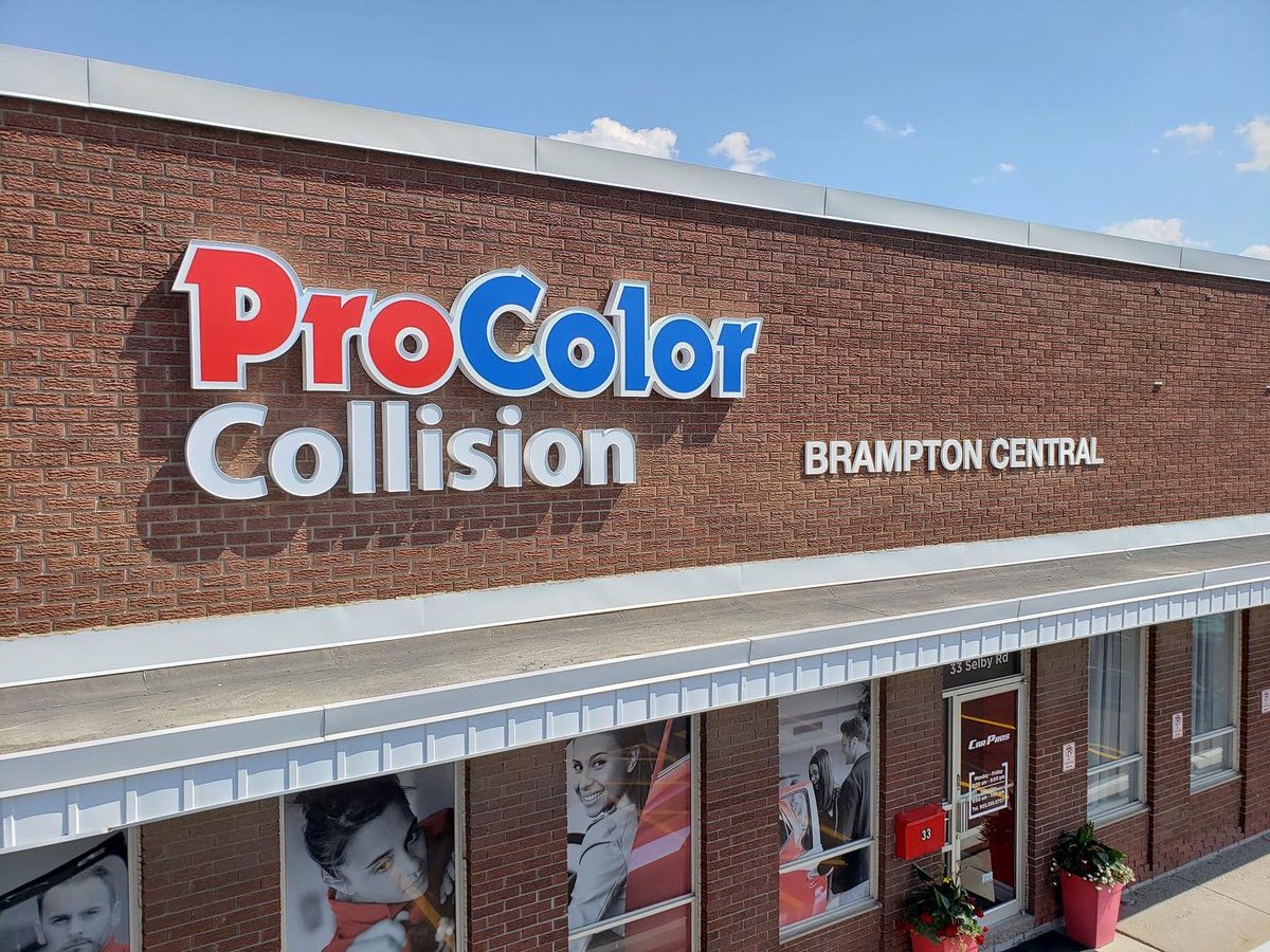LED_SolutionsCA's tweet photo. Here is a full design-built-install for ProColor Brampton Central we recently completed. Nice illuminated channel letters. 

Also a new monument sign for ProColor Hamilton East. 

Thank you FIX Network for all the great projects. 
#FixNetwork 
https://t.co/OHLtZumWEk https://t.co/V16CYFwR3T