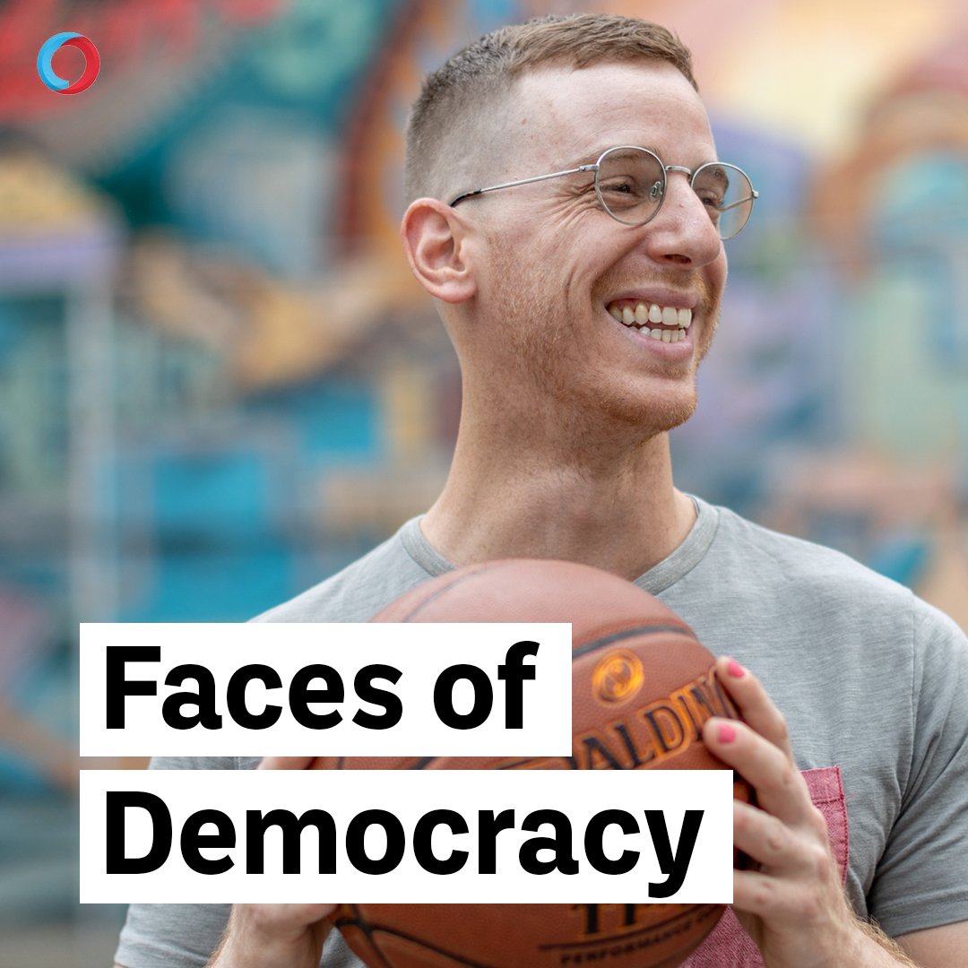 IssueOneReform's tweet image. This is Spenser. He's a Crossfit coach and avid surfer. He's also a local poll worker. He volunteered weeks of his time to safeguard our democracy. Now, it’s up to us to protect him and election workers across the country.
#FacesOfDemocracy @SpenserMestel