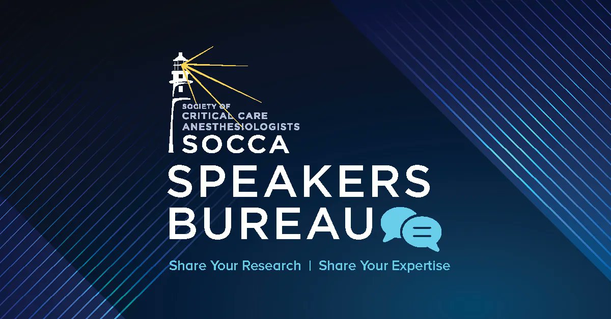 Our expert Speakers Bureau has officially launched! SOCCA members can upload academic profiles to the searchable database to be connected with #SOCCA2023 conference opportunities and extramural speaking opportunities. Submit your profile here: buff.ly/3vT6MwA