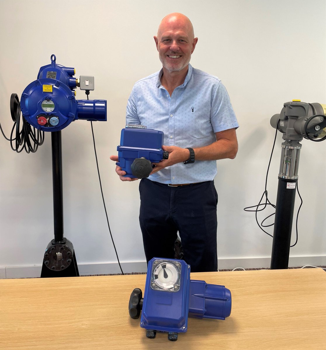 BVAA (@thebvaa) on Twitter photo The BVAA is extremely grateful to members Phil Minchin from <a href="/BernardControls/">BERNARD CONTROLS</a> & Andrew Jakeman from <a href="/OEM_Automatic/">OEM Automatic LTD</a> for their generous donation of two quarter-turn electric actuators - perfect aids for our training facility.
For product donations contact neil@bvaa.org.uk. The BVAA is extremely grateful to members Phil Minchin from <a href="/BernardControls/">BERNARD CONTROLS</a> & Andrew Jakeman from <a href="/OEM_Automatic/">OEM Automatic LTD</a> for their generous donation of two quarter-turn electric actuators - perfect aids for our training facility.
For product donations contact neil@bvaa.org.uk.