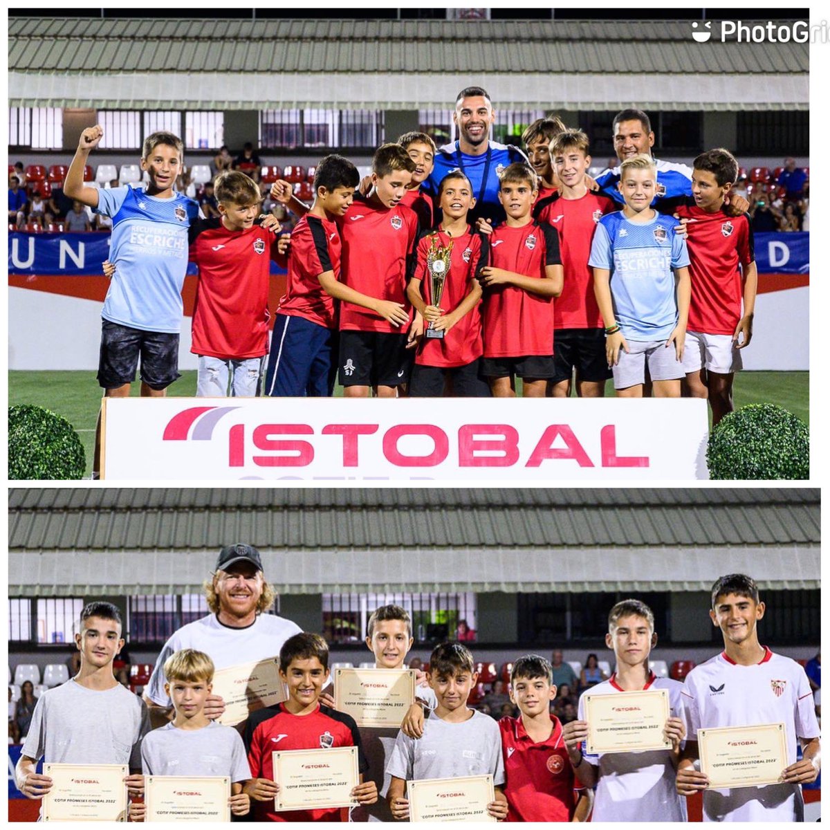 soccerteam2015's tweet photo. 3º Puesto @Cotif 2022 categoría Alevín 
Daniel Nieto en 8 ideal👏🏻👏🏻💪🏻⚽️
Enhorabuena mister Guti @Gutiresmaa 
Grandes los chavales!!! Magnifico torneo 🏆🔴⚫️@istobal_es https://t.co/ISbQoAqroG
