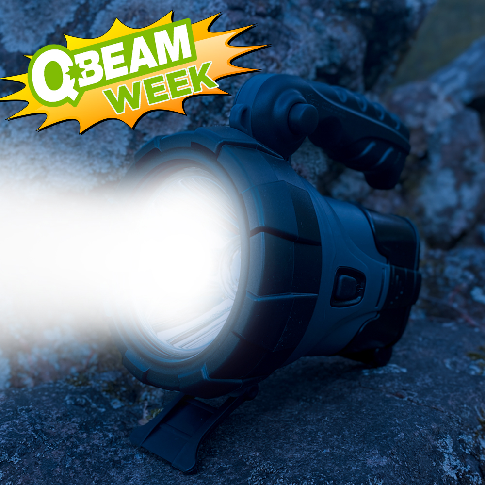 It is day 2 of Q-Beam week! The Stellar Spotlight is the perfect light for your outdoor camping or hiking adventure. No power, no problem. This unique light charges via solar power so you can ensure you are never without light. tinyurl.com/39syt7cu
