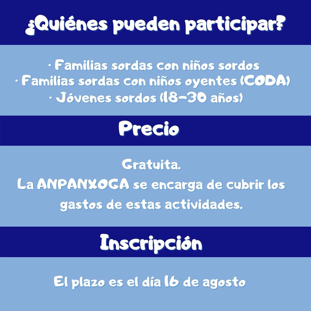 La ANPANXOGA, en colaboración con Club do Mar Cariño, organiza para el próximo día 20/08 una actividad de vela ⛵️ y kayak 🚣🏻‍♀️ por la mañana, seguida de una visita al Cabo de Ortegal por la tarde.

✍🏻Para inscribiros, entra en: linktr.ee/anpanxoga > Actividad Vela y Kayak. 1/2