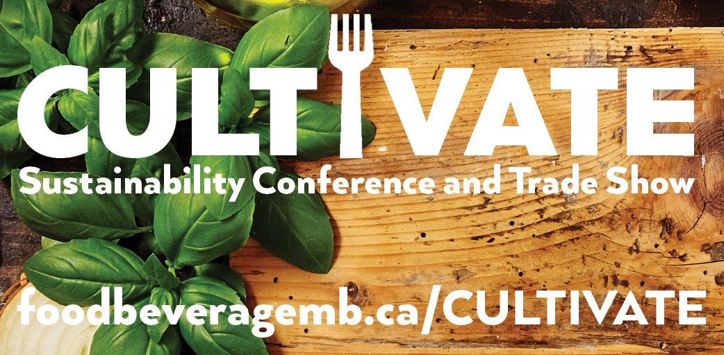The CULTIVATE Sustainability Conference asks how the food and beverage industry should prepare for changes and challenges in sustainability and environmental impact. Be a part of the conversation with industry experts and innovators. 

foodbeveragemb.ca/CULTIVATE

<a href="/foodbeveragemb/">Food&Beverage MB</a>