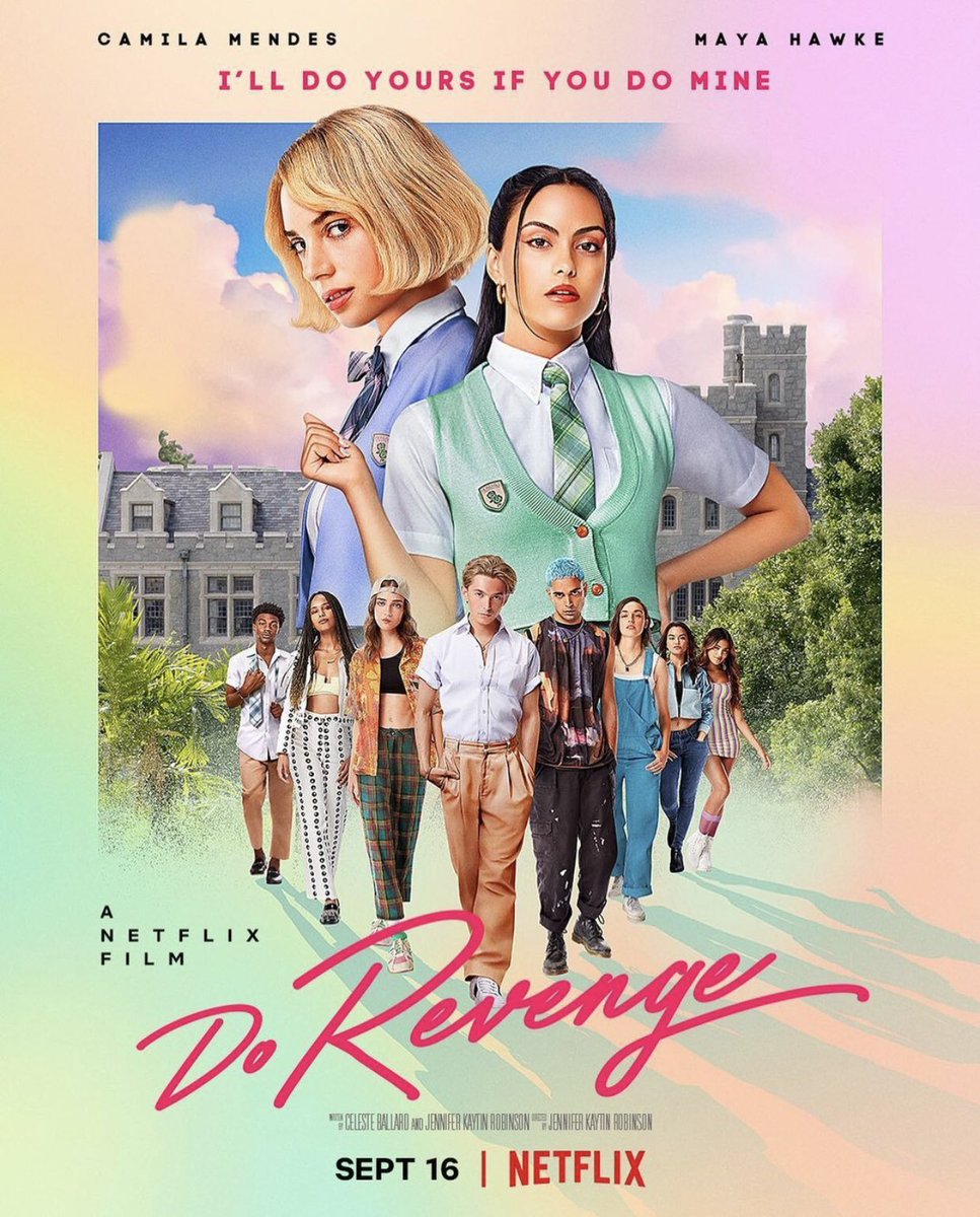 RT @SeriesTWBZ: Poster oficial de 'Do Revenge', novo filme da Netflix. https://t.co/VfjN1jtWKO