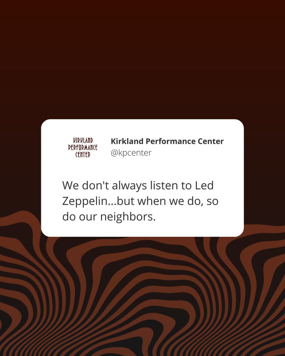 Kirkland Performance Center tweet media