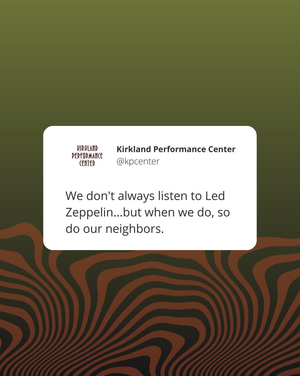 Kirkland Performance Center tweet media