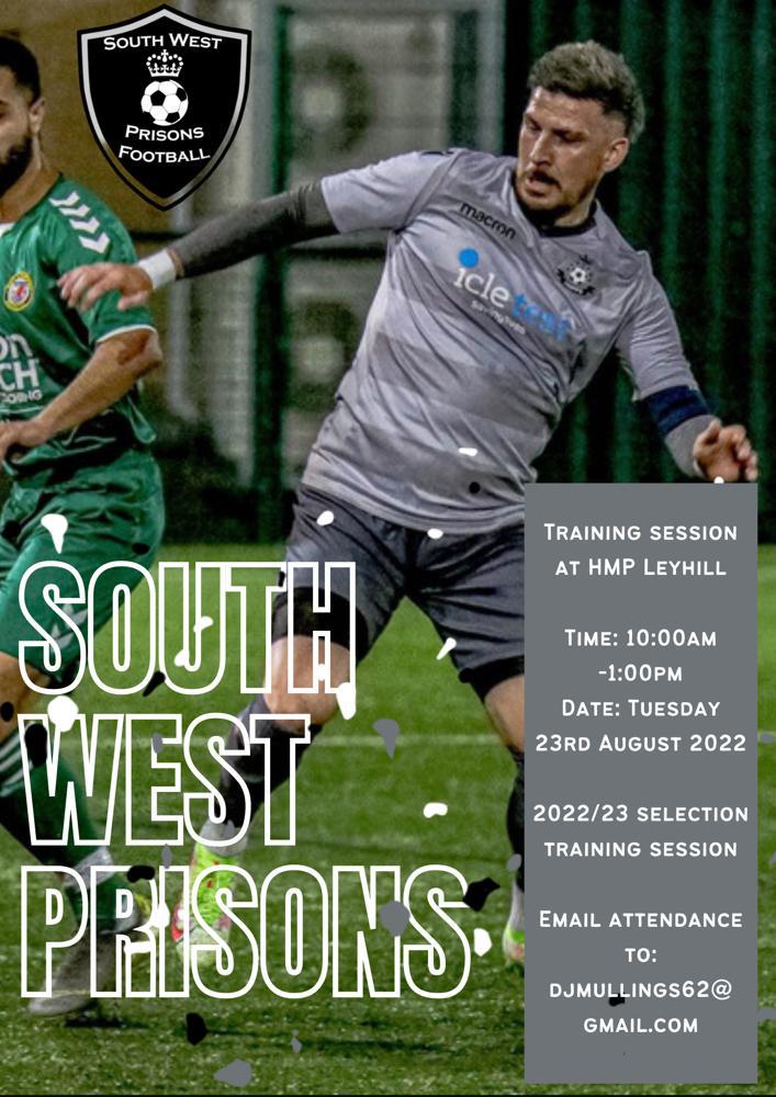 prison_west's tweet photo. Please come along if you are interested in playing https://t.co/VIpowWmdXv