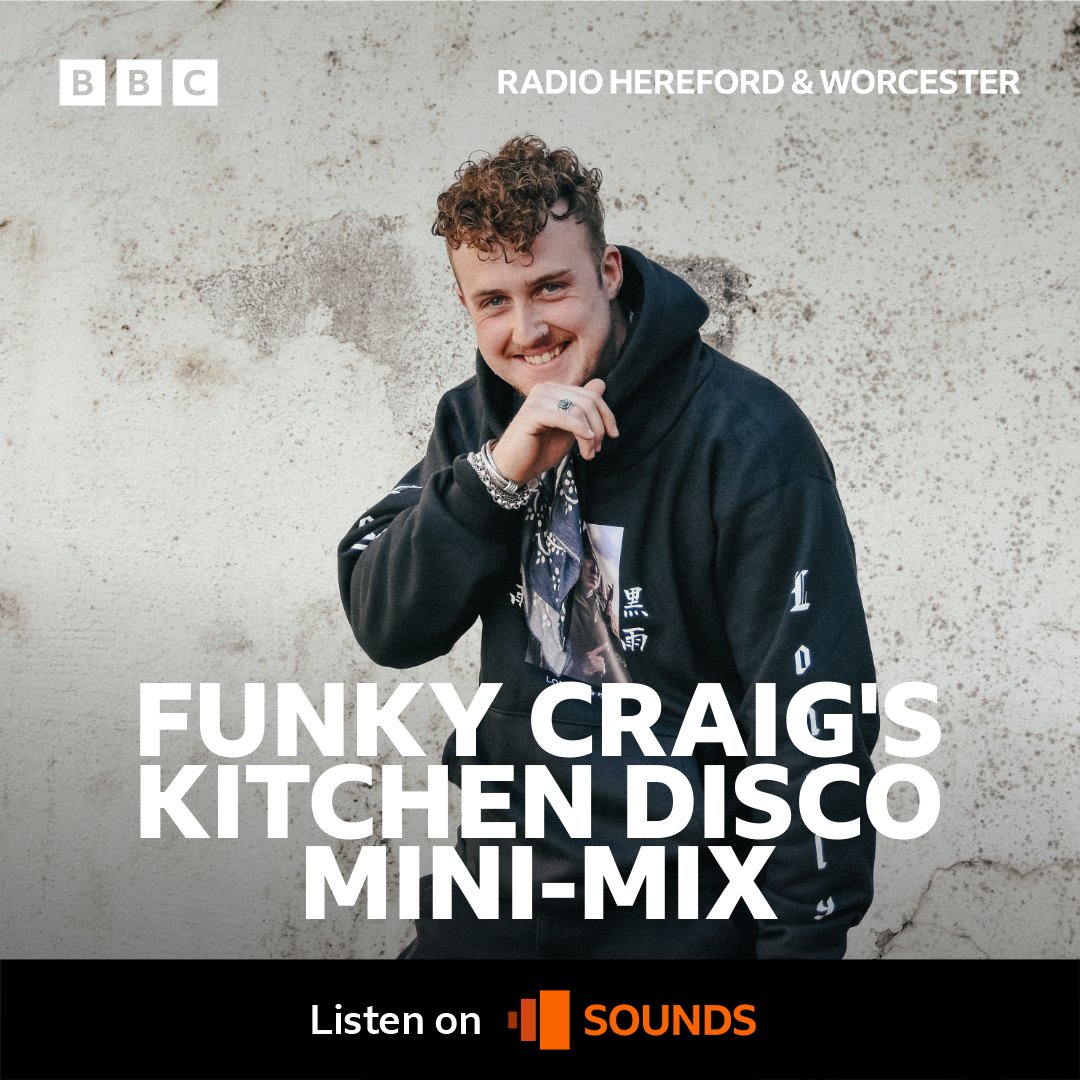 Heading into our virtual DJ booth to meet the #Worcester music producer who was the star of our Kitchen Disco a few weeks back: @FunkyCraig 

👇👏📻
bbc.co.uk/programmes/p0c…