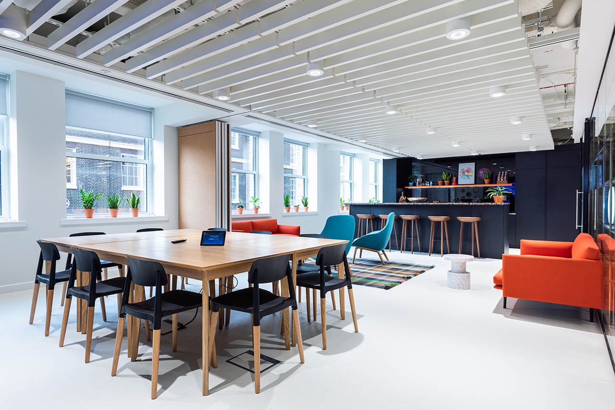 OdGroupLondon's tweet photo. ODCreate has completed a project for ofi! The project was the refurbishment of 13,000 sq ft of space in the Adelphi Building. The project reflects ofi’s brand and ethos and is a modern and inspiring new home for ofi and their people. 
https://t.co/XSHCKIPQ7O
#fitout #officefitout https://t.co/lQWg2AtEe7