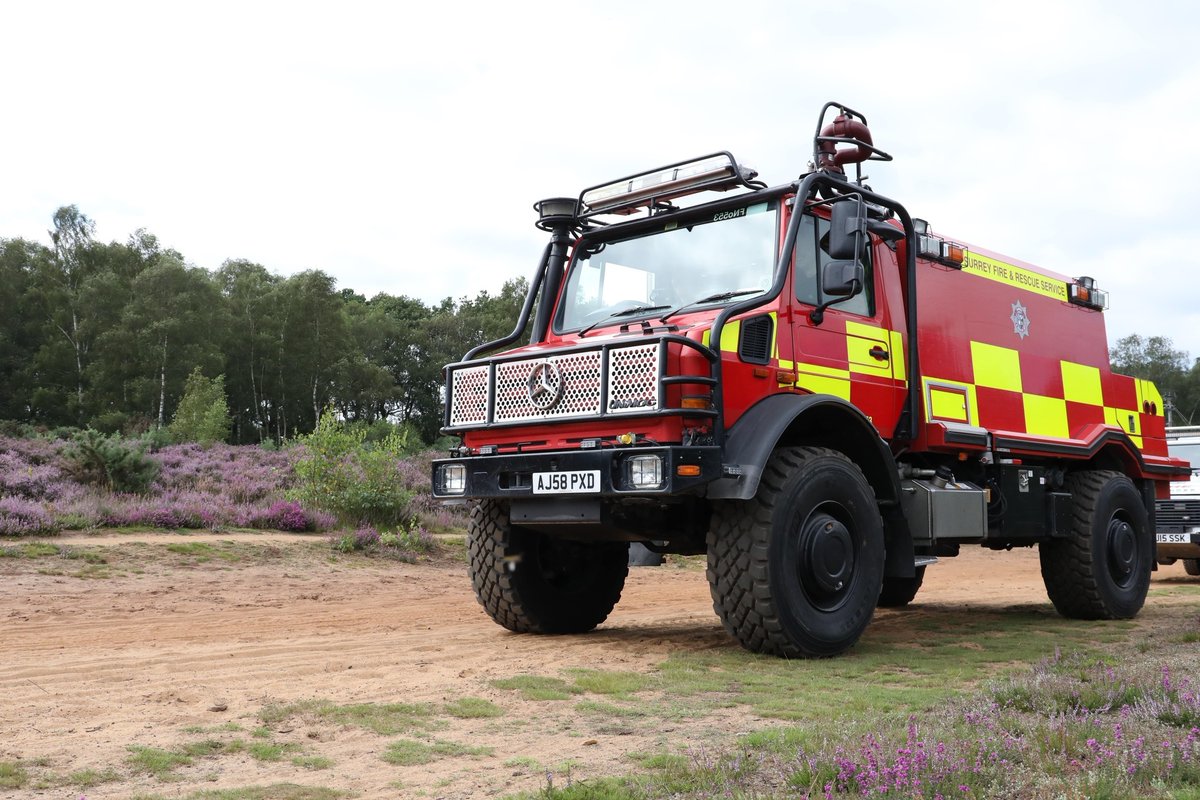 SurreyFRS's tweet photo. ⚠️ Coldharbour Incident

We are currently responding to an incident at Coldharbour, near Leigh Hill, which was reported to us at 14:43.

We have four fire and rescue vehicles in attendance.

Please stay away from the area for your safety, and to allow our crews to do their work. https://t.co/zSs5RZNOIg