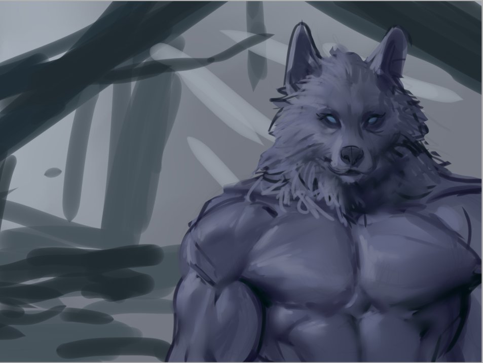 uryu560's tweet photo. redraw some ancient furry work a wolf https://t.co/cqgUTnod8j