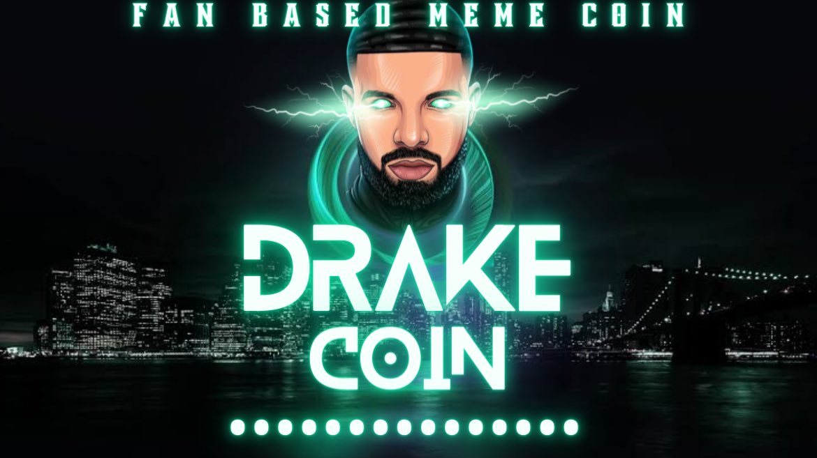 DrakeCoinBsc's tweet photo. $DRK probably will be the biggest meme fan based token in the binance smart chain.@Drake #Fantoken #BinanceSmartChain #Crypto #memecoin #bnb #btc https://t.co/CjXwW3eLoM