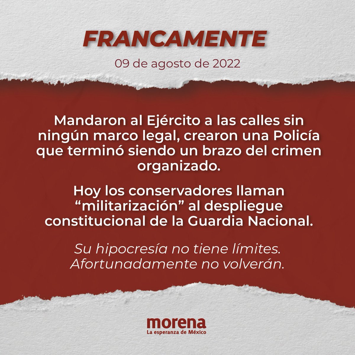 #Francamente