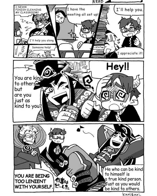 機械翻訳した英語版
多分変になってるけど何となくニュアンスさえ伝われば…
#originalcharacters 