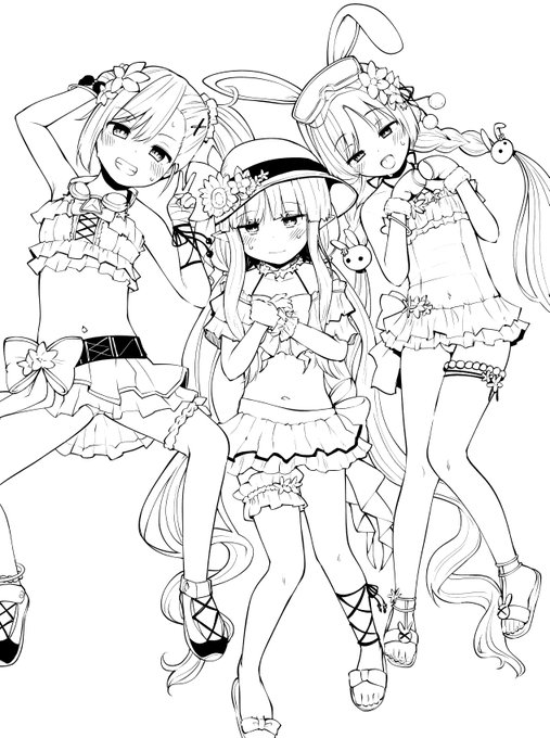 君たち衣装の装飾多すぎるよ…脱いで? 