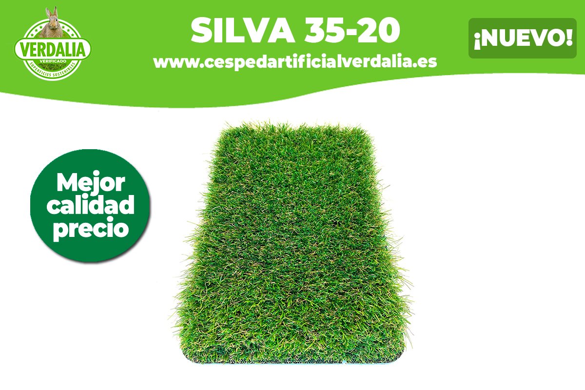 🔺¡NUEVO!

El modelo #SILVA 35-20 es un césped de alta gama con fibra de última generación que da una gran suavidad. 👌 Diseñado para jardines, piscinas, terrazas, áticos, mascotas y zonas de juegos. 🌱

Más información en 👉 cespedartificialverdalia.es

#cesped #cespedartificial
