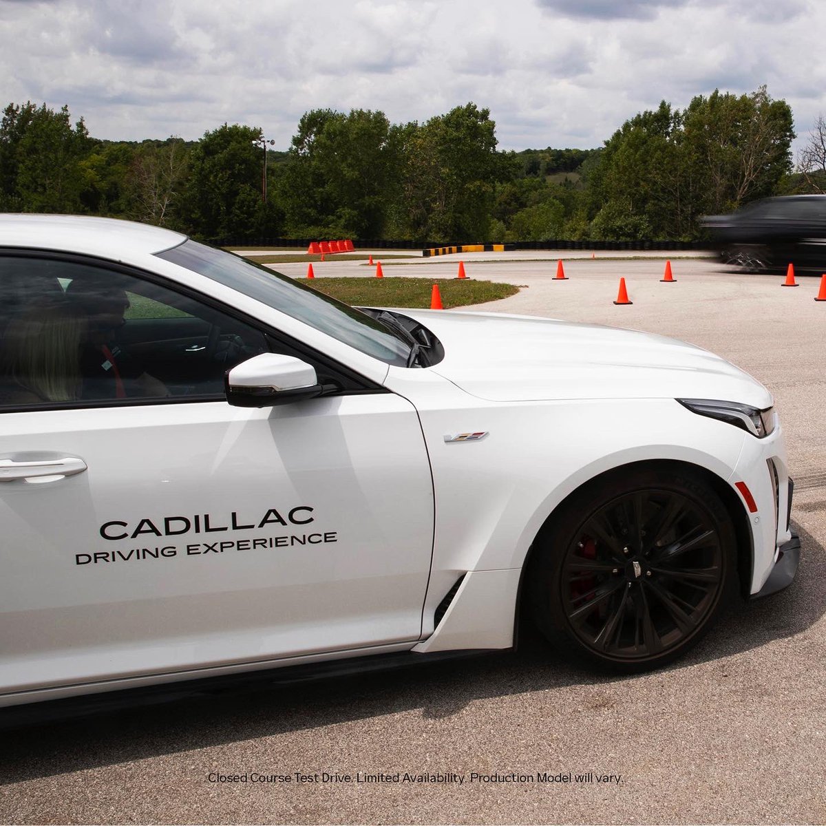 Creating new advocates with an awesome Cadillac V-Series Blackwing driving opportunity at @roadamerica. #BeIconic #RoadAmerica