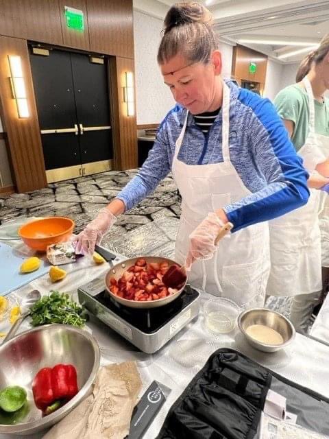 TheOfficialMHF's tweet image. The MRLAEF held its annual August Teacher Roundtablethis week! The focus of this event is to bring together instructors and help prepare them for the school year ahead. Instructors also participated in a hands-on food waste reduction lab! 

#MadeInProStart #MichiganProStart