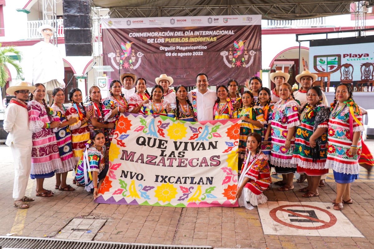 FredyMValor's tweet photo. #DiaInternacionalPueblosIndigenas #playavicente #nuevoIxcatlán #veracruz #México https://t.co/AFnxUdDJlX