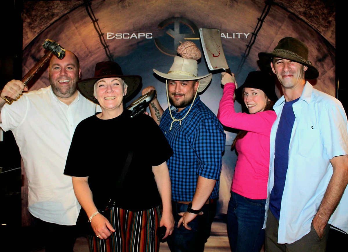 Baillie88's tweet photo. The strength of the team is each individual member, The strength of each member is the team. Today I got to see my team leaders work collaboratively, playing to strengths, as we embarked on some team building in the escape rooms. #TeamWork #Strengths #EscapeRoom @BieldScotland https://t.co/zifZnCwiCk