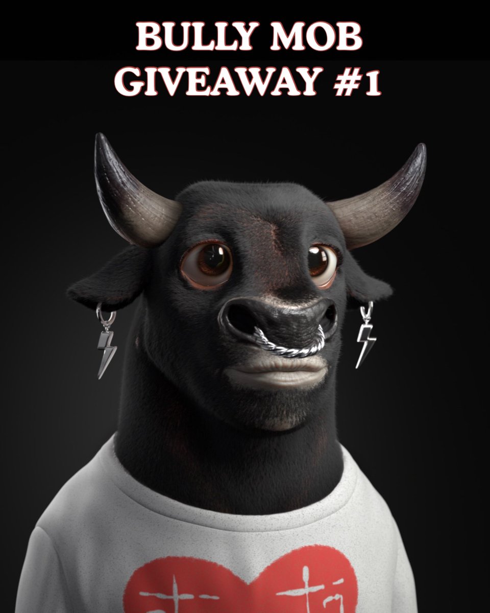 303Degen's tweet photo. Don’t forget about our giveaway Crypto Bull #6969
#BullyMOB https://t.co/ROpnpTDGou