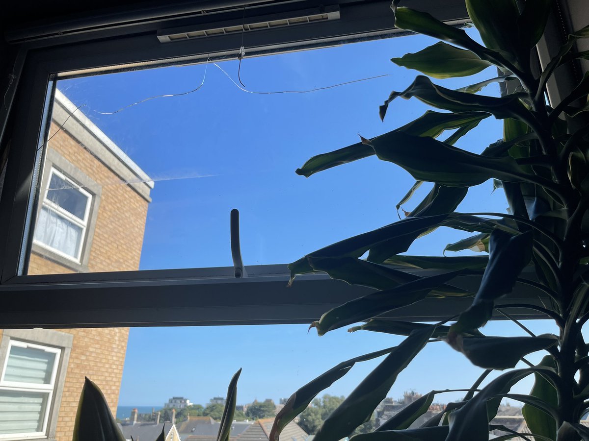 jamesjayrl's tweet image. Be careful following the advice on @lorraine @DrHilaryJones about put in tinfoil in your window as it’s cracked mine 😢