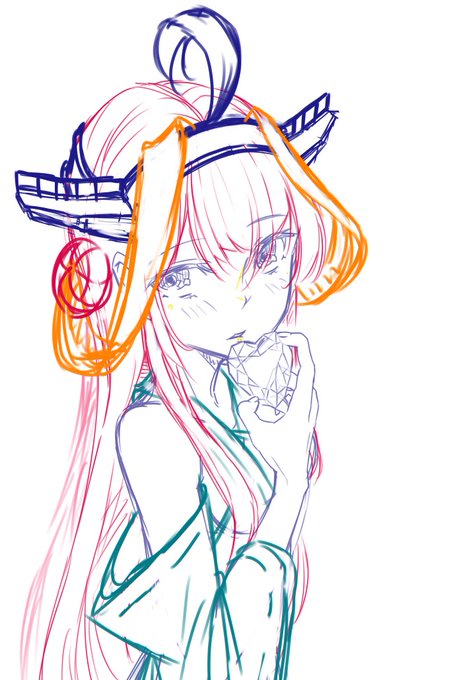 金剛提督なので金剛ちゃん描いてます!!金剛提督なので!!!(復唱) 