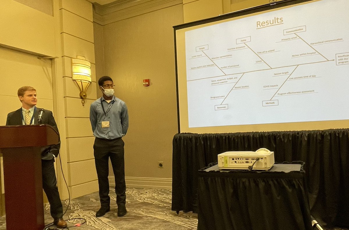adamtlucy's tweet image. Kicking off @qualityscholar Summer Institute 2022 with @UABVascular resident @AdamBanks3524 and other first year research fellows presenting the state of Birmingham VA employee wellness. 
#VAQSSI2022

@PatP29642557 @SuzieMiltner @EstradaElJefe