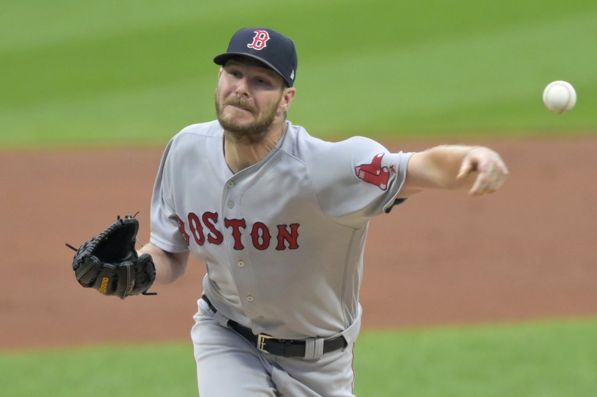the_basehit's tweet photo. Chris Sale broke his wrist while riding his bike. He had surgery and will miss the remainder of the season. https://t.co/JPfaPRoYU8