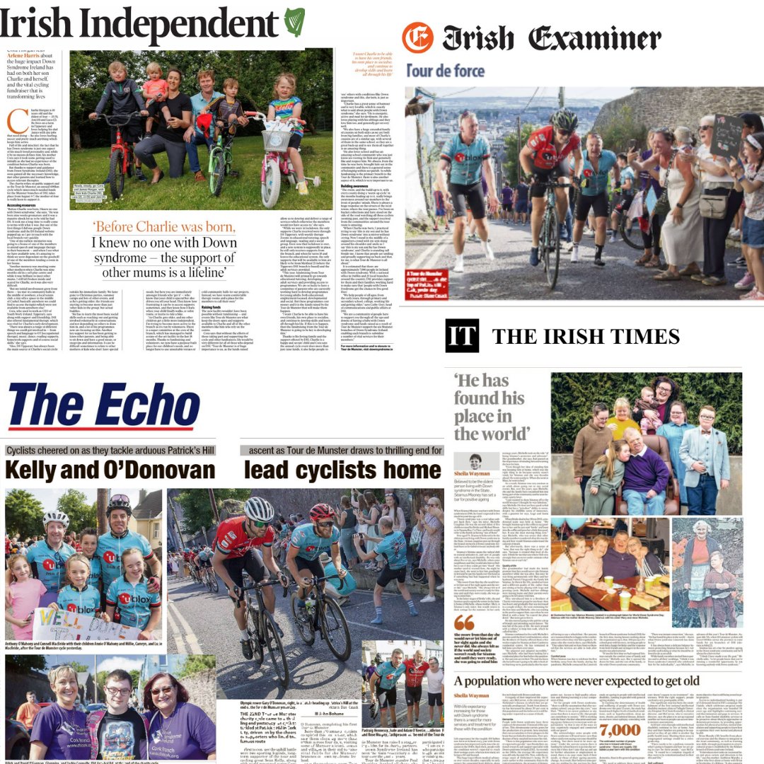Delighted to share a brief roundup of some of the brilliant coverage secured for Tour de Munster 2022 by the Fuzion team 😀