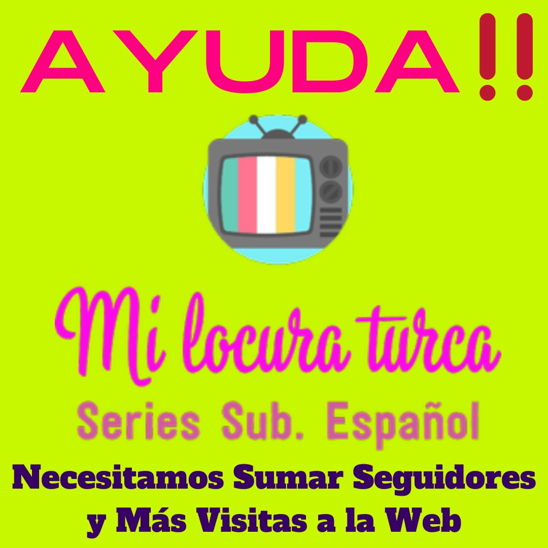 milocuraturca's tweet photo. Hola 😊
Nuestra Web de Series Turcas solo se mantiene de la publicidad y para seguir necesitamos sumar seguidores al sitio, ya que se ha vuelto difícil mantenerla. Si nos apoyan con un RT sería de gran ayuda. 
📌 Y para Ingresar a la web, enlace en Nuestro Perfil.
Muchas Gracias. https://t.co/XpVIAzTbpi