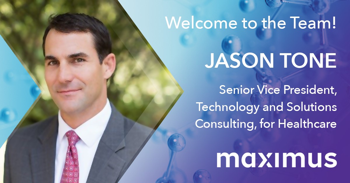 Maximus_news's tweet photo. We're delighted to welcome Jason Tone as our SVP. With vast experience in market expansion for top government contractors, he will lead the company’s Technology and Consulting Services for federal health agencies. https://t.co/G7BTJeXStp #MaximusNews #BeGreatAtMaximus https://t.co/OKrraHr6SJ
