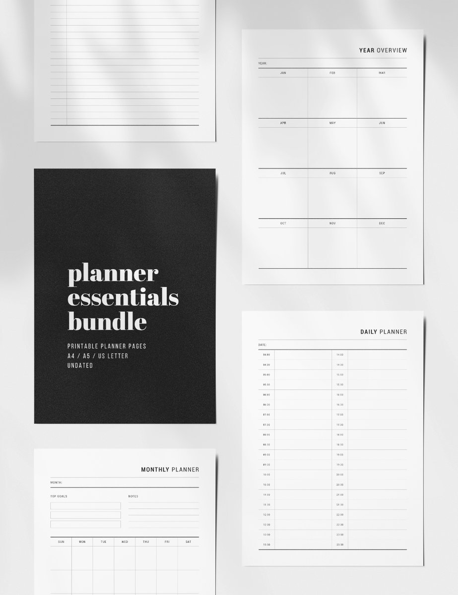 DESIGNBYnube's tweet photo. Undated Printable Planner Bundle | This week 25% off!
✅ A4 | A5 | US Letter Printable Planner Pages
✅ Minimal Aesthetic | Clean Design
✅ PDF + JPEG
https://t.co/OhJ4quTarz
#planner #printableplanner #plannerbundle #plannerpages #plannerlife #plannercommunity #etsy #etsysale https://t.co/6K3gX7pvui