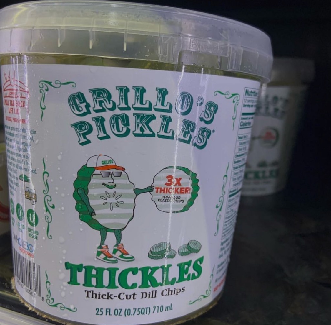 GrillosPickles's tweet photo. This is not a drill…. We have Thickles now. You’re welcome https://t.co/Ifb5zrVkIr