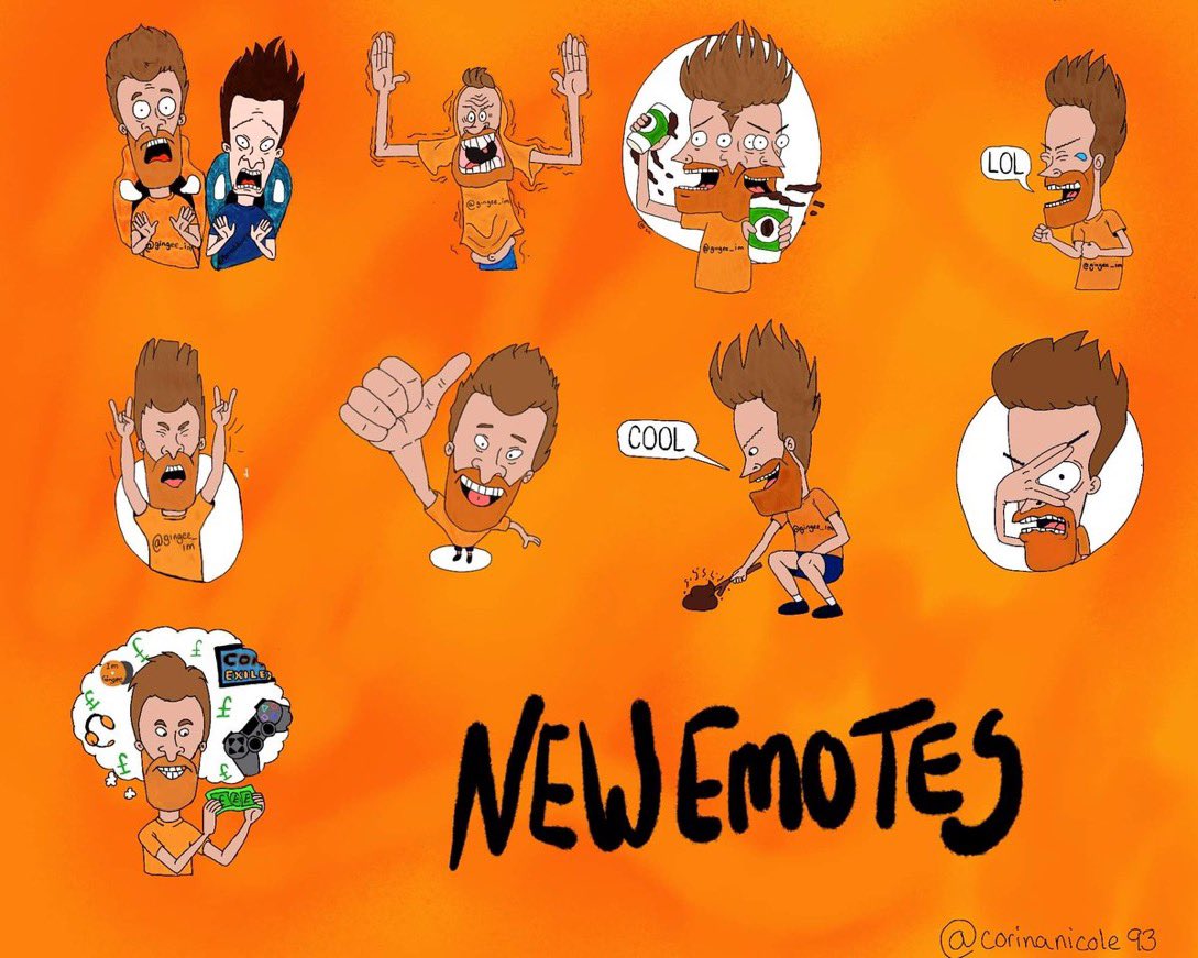 CNStudio0's tweet photo. New emotes for @gingee_im 

If anyone want personal emotes 
Drop a DM 😘

#newbusiness 
#personaltouch
 #support 
#SupportSmallerStreamers
 #supportbusiness https://t.co/sCV3uWxPiM