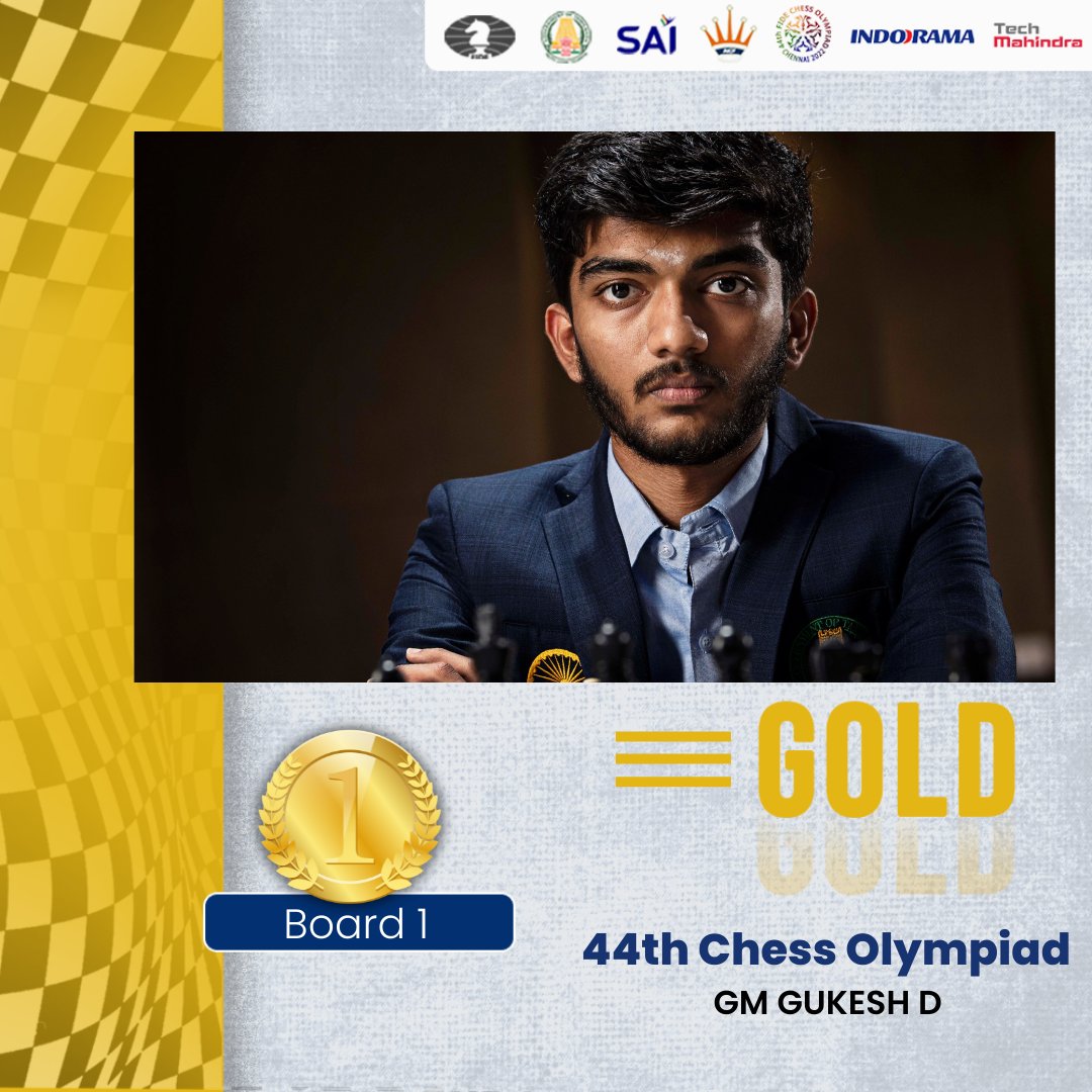 All India Chess Federation on X: Clean Sweep! 😎🤘 All 6️⃣ Indian teams  kicked off the 44th #ChessOlympiad in their home turf with comfortable wins  in round 1️⃣. Full Results 📝 Open