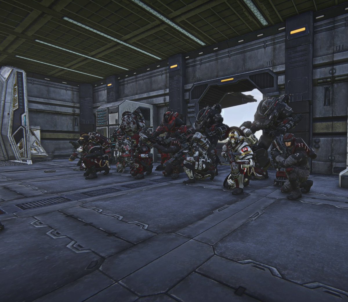 MrchThe's tweet photo. Good ole Joint Op with the beautiful lads of JTFC. 
@planetside2 #planetside2 https://t.co/G2U9aRQ9Jy