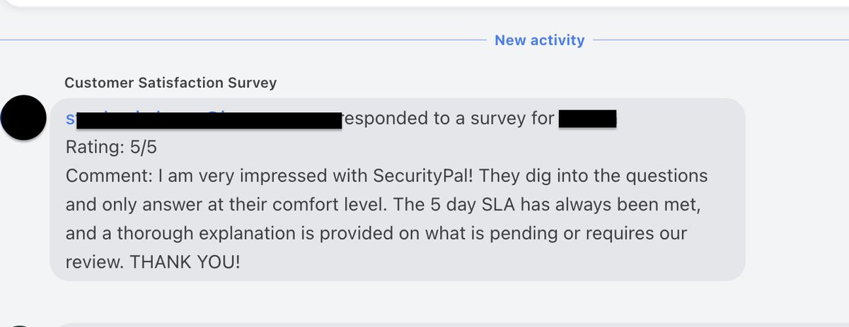 security_pal's tweet image. Here at SecurityPal we know the importance of meeting an SLA. 

Meeting our customers SLA&apos;s mean they CAN accurately forecast for the sales/revenue team, deals are NOT pushed and they can communicate effectively with their customers! 

#sales #forecasting #securityquestionnaires
