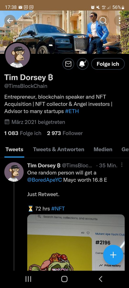 _ks_simon's tweet photo. @TimsBlockChain @BoredApeYC 🙏🙏🙏 https://t.co/pC8Z8UKn2b
