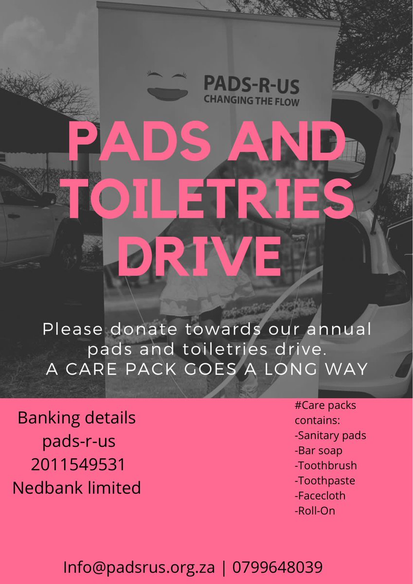 thandoooox5's tweet photo. Please donate towards our upcoming sanitary pads drive.... 🙏🏾

@padsrus16
#ChangingTheFlow https://t.co/3e3SVw4XG3