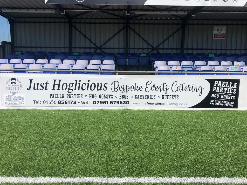 🤝 Thank you to Just Hoglicious for taking an advertising board at the SDM Glass Stadium for the upcoming season.

#BONT🟦