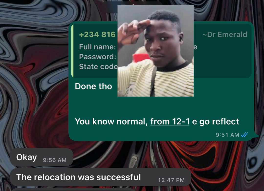 maxxyfire's tweet photo. Still your sure NYSC plug ✅ https://t.co/2NiAftVY3u