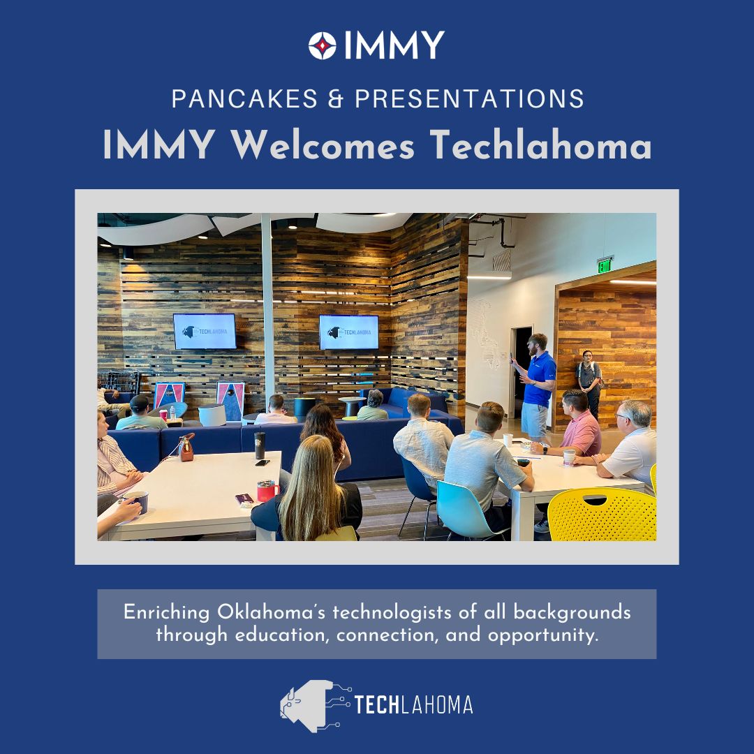IMMYdiagnostics's tweet image. IMMY proudly hosted @techlahoma for our monthly team breakfast. Thank you to Techlahoma founding member & software engineer, Aaron Krauss, who shared the non-profit's mission & opportunities. We're proud of our several IT employees who started in the industry through Techlahoma.