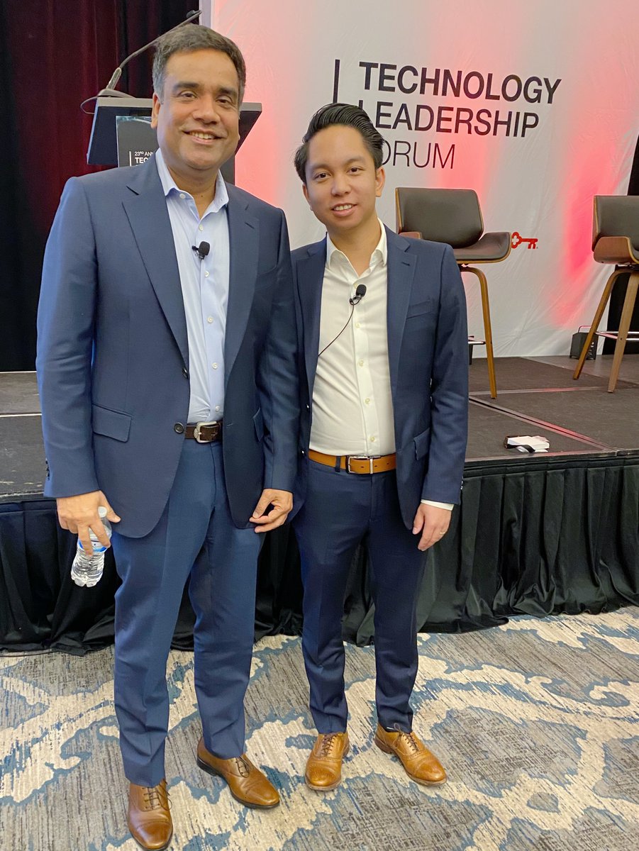 Day 2, KBCMs 23rd annual Technology Leadership Forum, equity analyst Jason Celino discussed how AI could be a breakthrough technology for chip design &amp; continued strength in EDA with Cadence Design Systems CEO Anirudh Devgan. #KBCMTech
