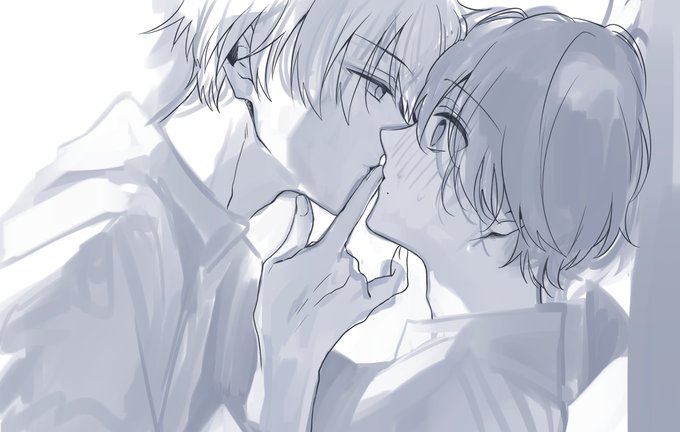 指一本越し👆
謎シチュすぎて続きは描かなそうなのでここで供養のみやなな #創作BL 
